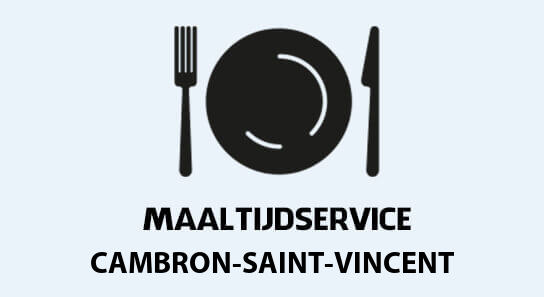 bereidde maaltijden aan huis in cambron-saint-vincent