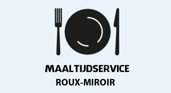 bereidde maaltijden aan huis in roux-miroir